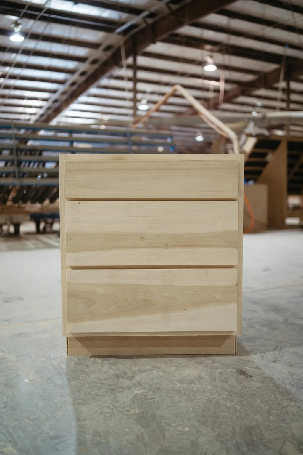 Shaker Style 27" Drawer Base Cabinet - 3 Drawer